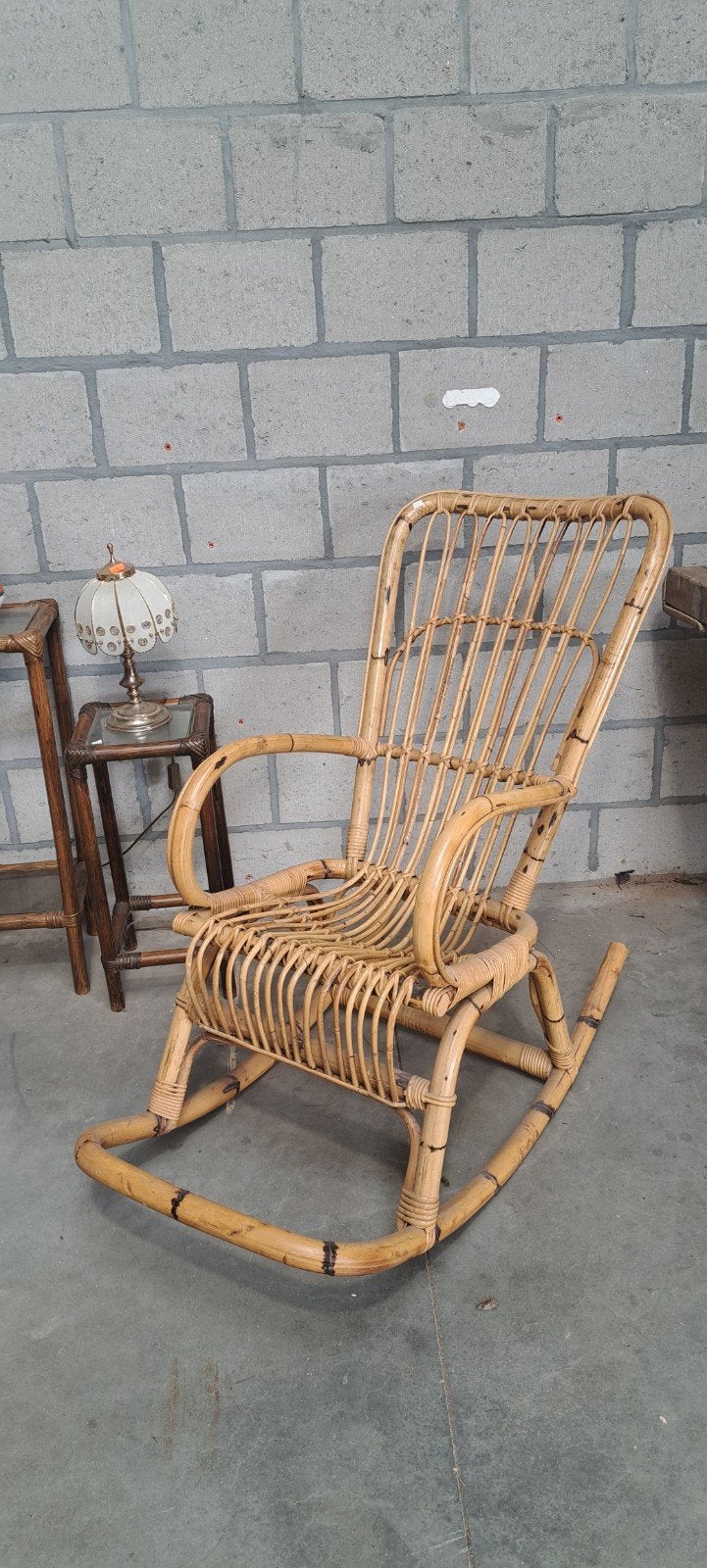 Rotan stoelen + bijzettafeltjes, Huis en Inrichting, Ophalen, ., ., .