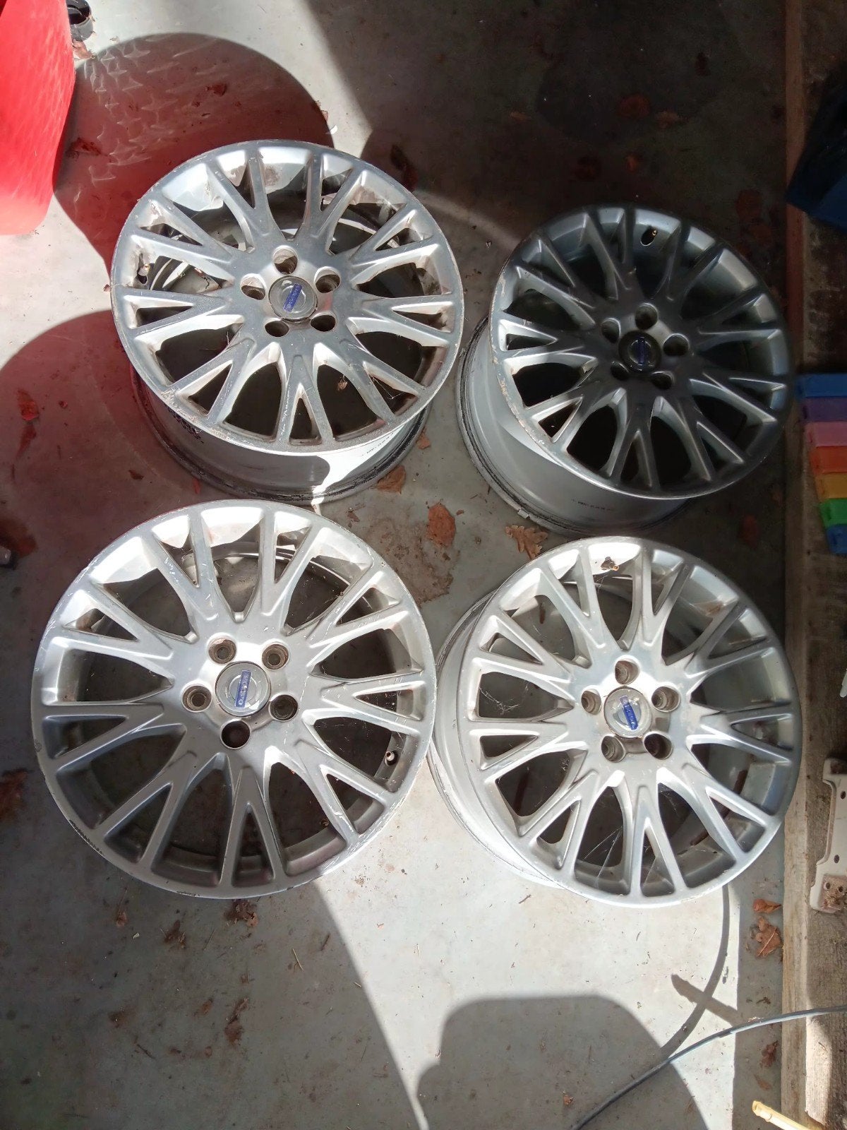 17 inch volvo velgen V70, Ophalen