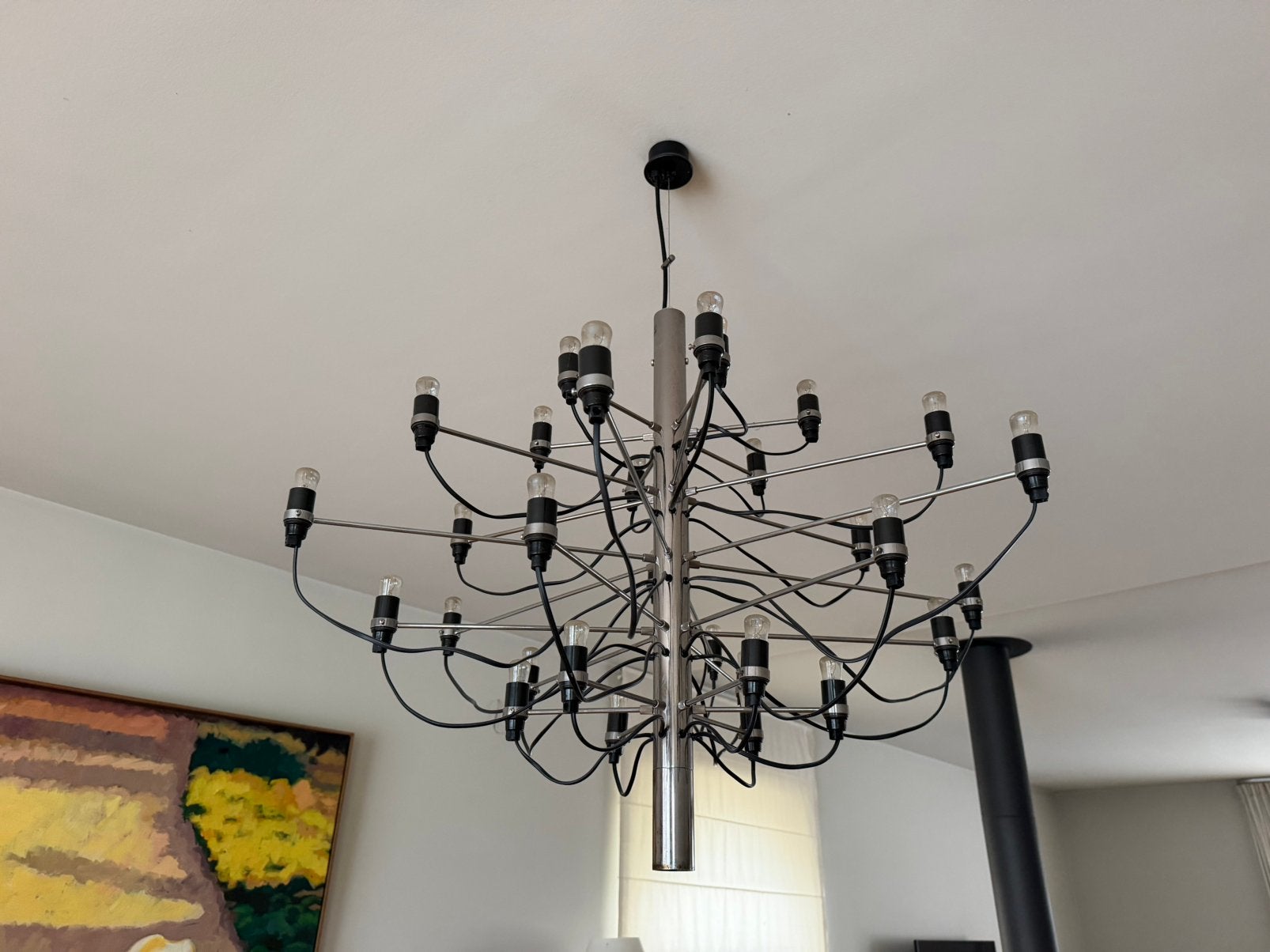 FLOS 2097/30 Lampe suspendue/lustre design de Gino Sarfatti, Maison & Meubles, Lampes | Lustres, Enlèvement, Comme neuf