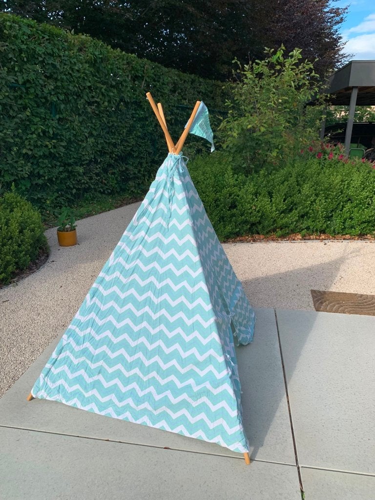 Tipi tent, Ophalen, Zo goed als nieuw