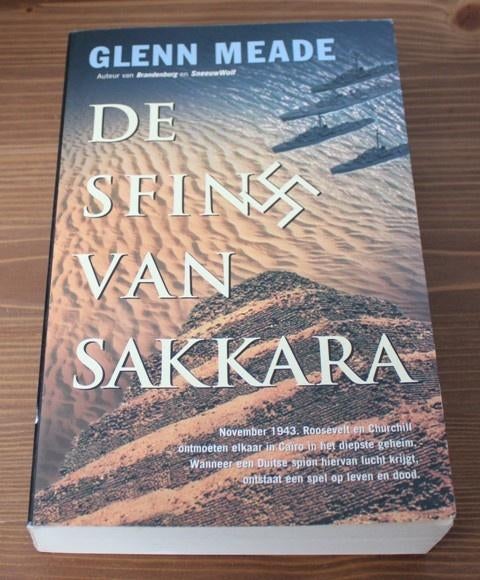 De Sfinx van Sakkara (Glenn Meade), Ophalen of Verzenden, Gelezen, Glenn Meade, België