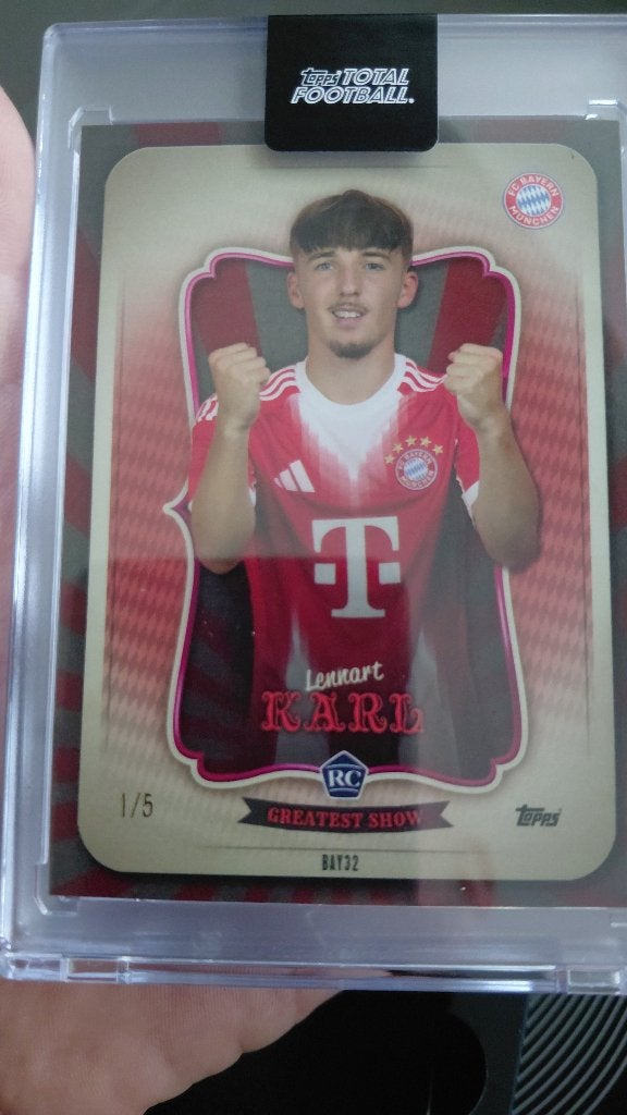 Topps Lennart Karl 1/5, Verzamelen, Overige Verzamelen, Ophalen of Verzenden, Nieuw