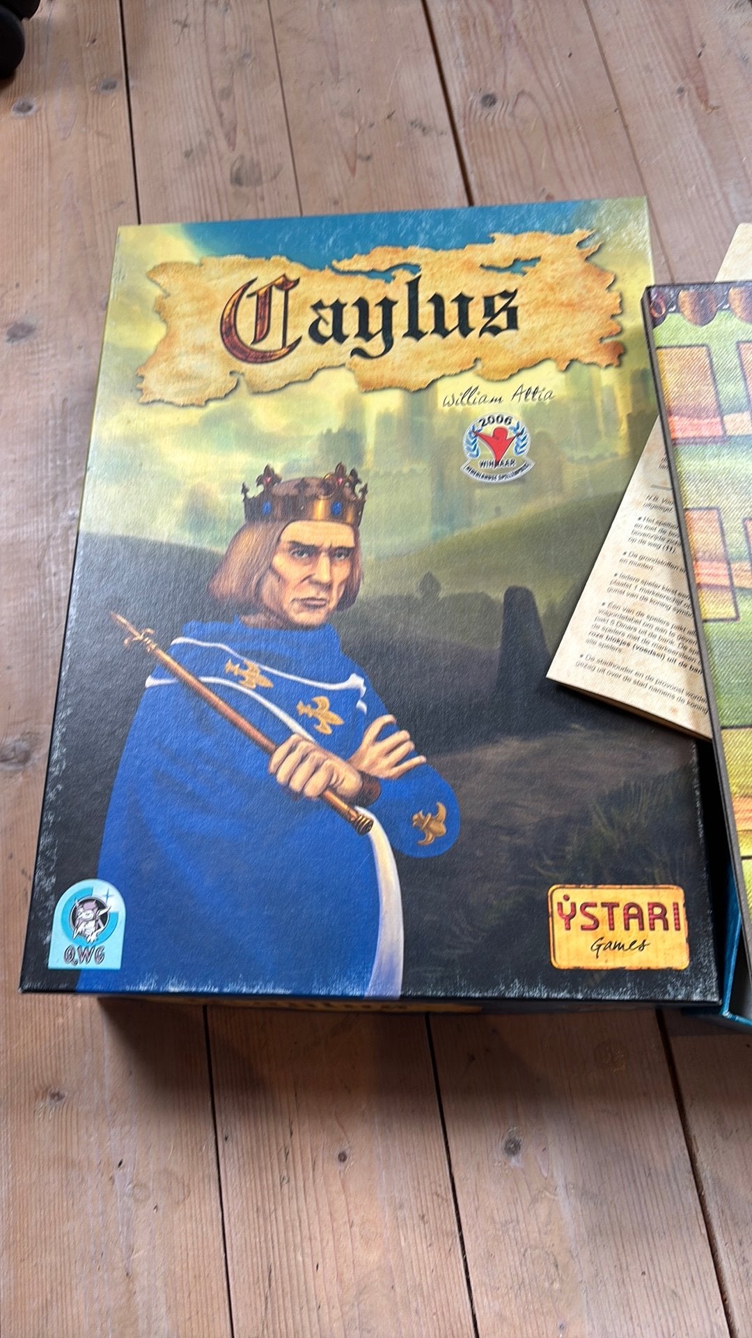 Gezelschapsspel Caylus, Ophalen of Verzenden, Zo goed als nieuw