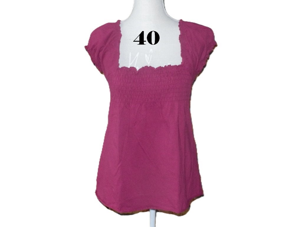 (162) - blouse femme t.L rouge - gemo -, Vêtements | Femmes, Rouge, Taille 38/40 (M), Enlèvement ou Envoi, Gemo