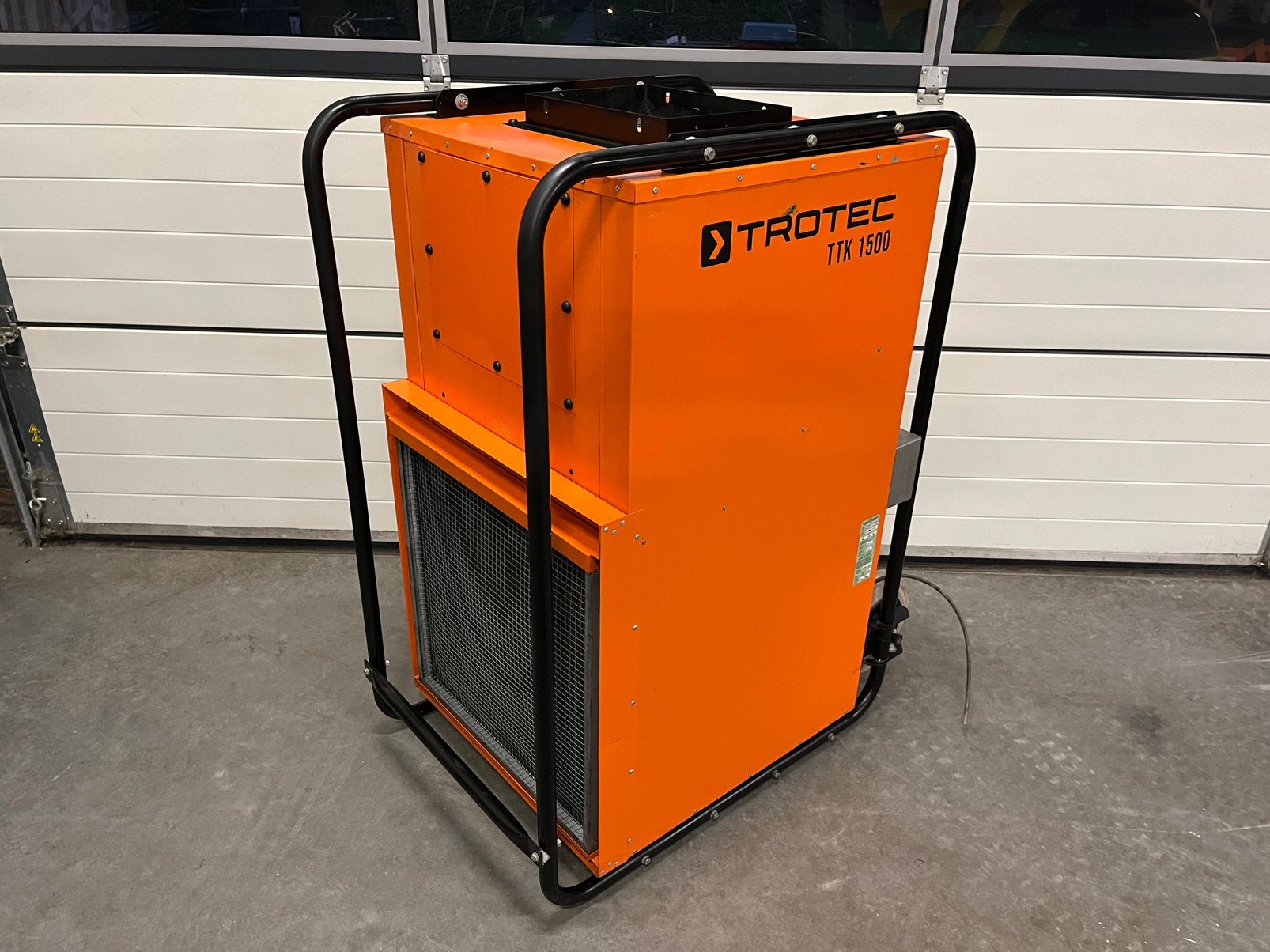 Trotec TTK 1500/Dryfast GH 150 GCG bouwdroger 380v 450L/24u, Doe-het-zelf en Bouw, Ophalen, Zo goed als nieuw