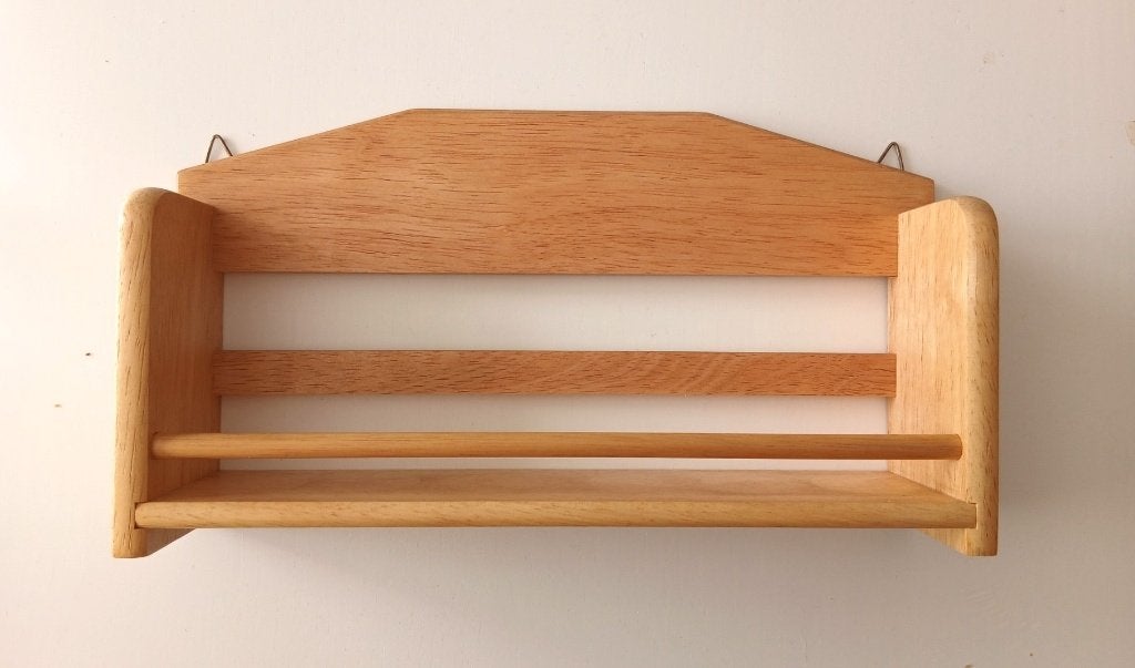 Etagère à épices en pin, Enlèvement, Comme neuf, Bois