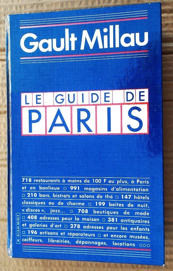 Gault & Millau, Le Guide de Paris - 1981 - D. Migeon (dir.), Boeken, Reisgidsen, Gelezen, Reisgids of -boek, Europa, Overige merken