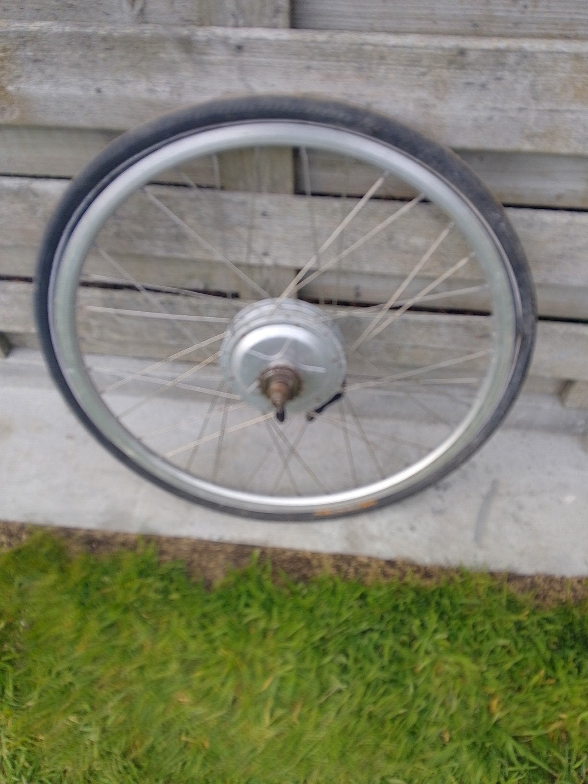 Elektrische achterwiel, Fietsen en Brommers, Fietsonderdelen, Ophalen, Gebruikt, Elektrische fiets, Wiel