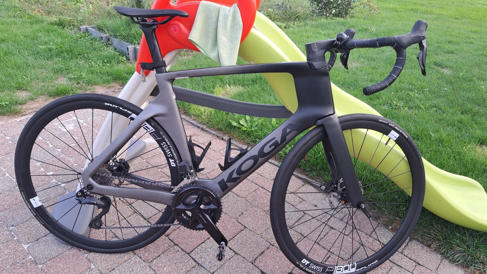 Koga Kinsei Prestige, Fietsen en Brommers, Ophalen, Carbon, 10 tot 15 versnellingen, Zo goed als nieuw