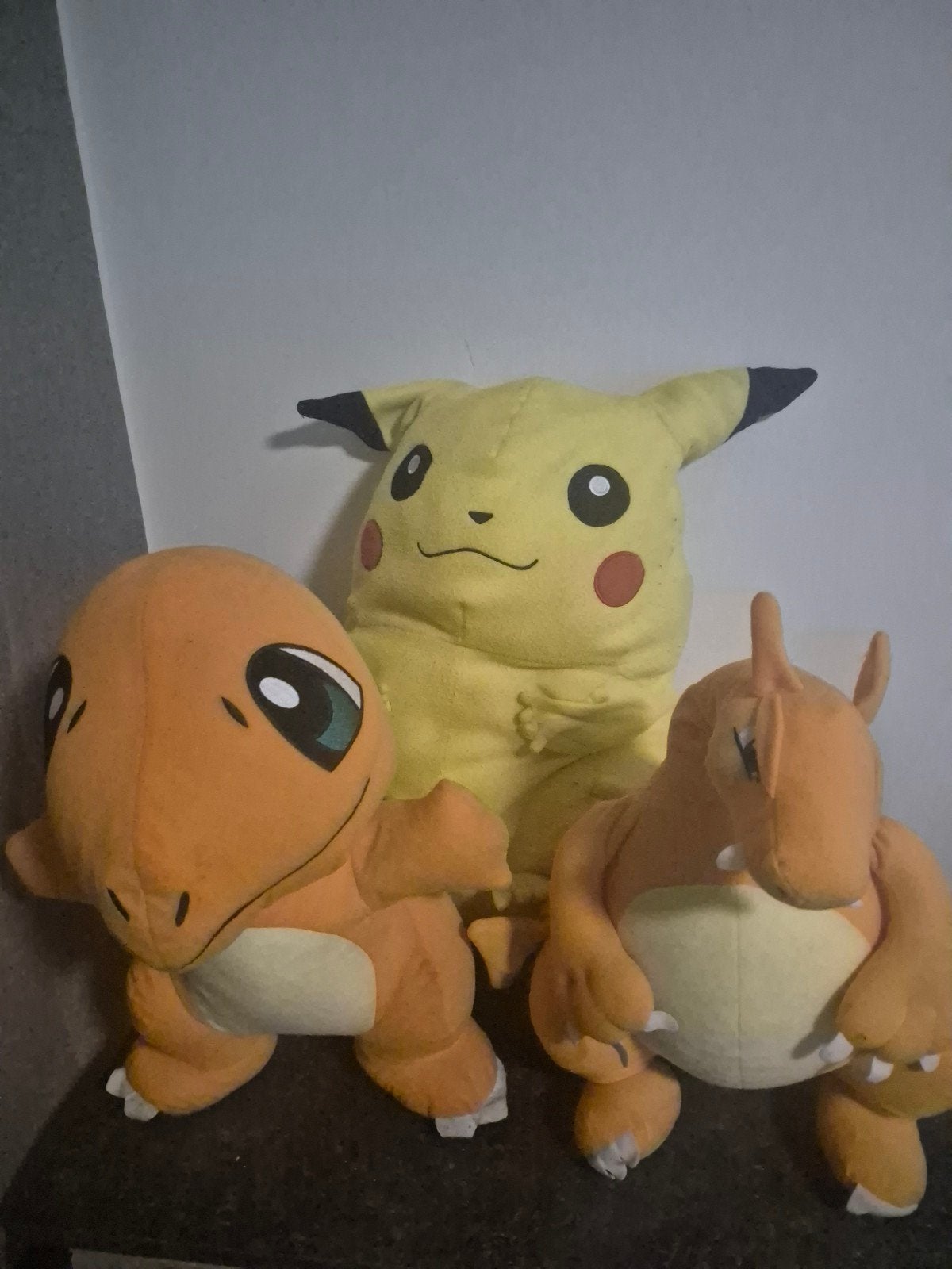 3 grote knuffels pokemon, Kinderen en Baby's, Ophalen, Overige merken, Overige typen, Zo goed als nieuw