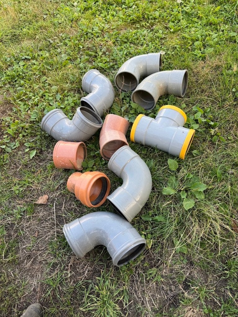 Hulpstukken riolering, Doe-het-zelf en Bouw, Ophalen, Overige typen, PVC, Nieuw