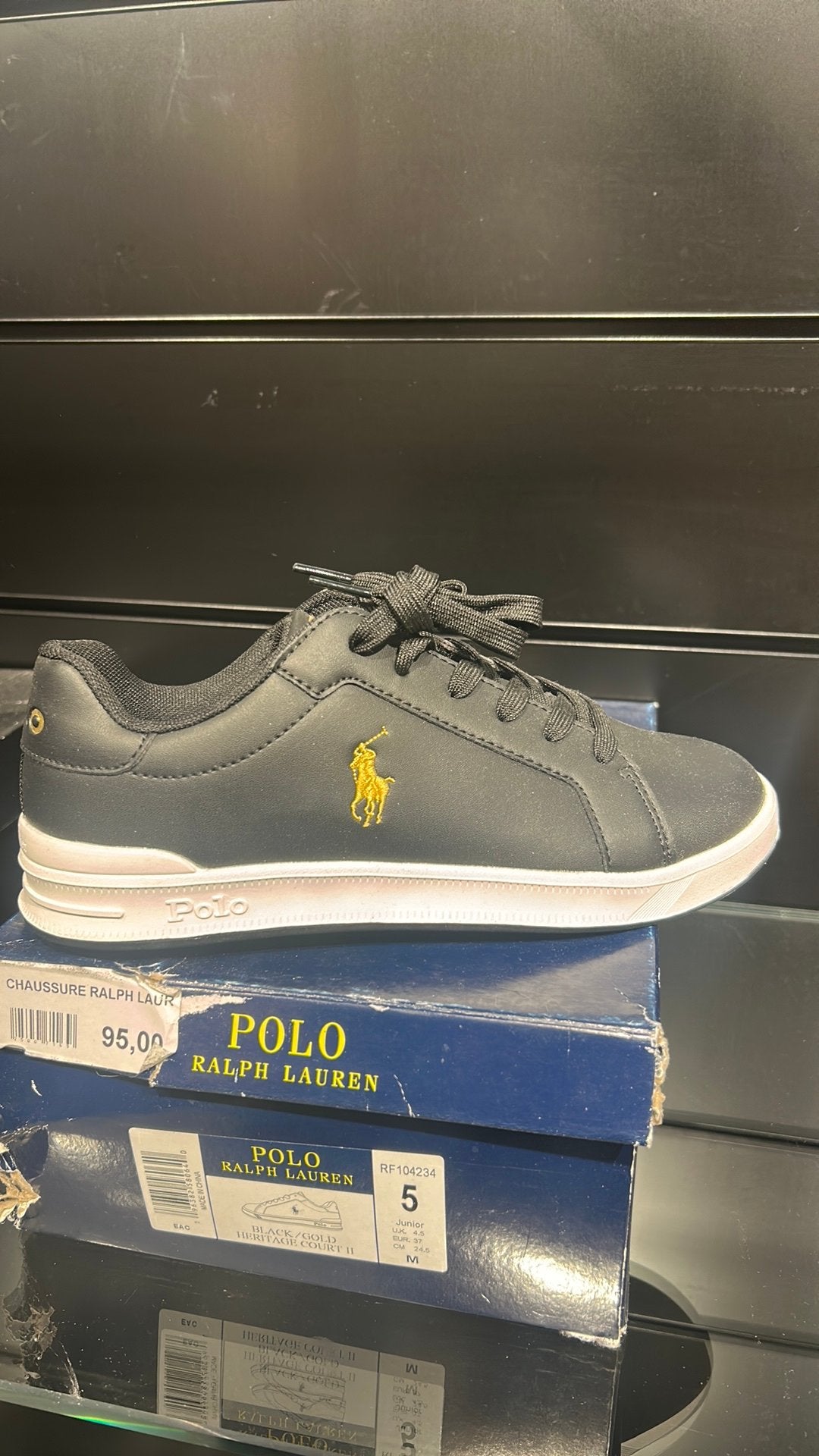 Basket noir polo ralph lauren taille 37, Vêtements | Femmes, Neuf, Sneakers et Baskets, Enlèvement, Noir