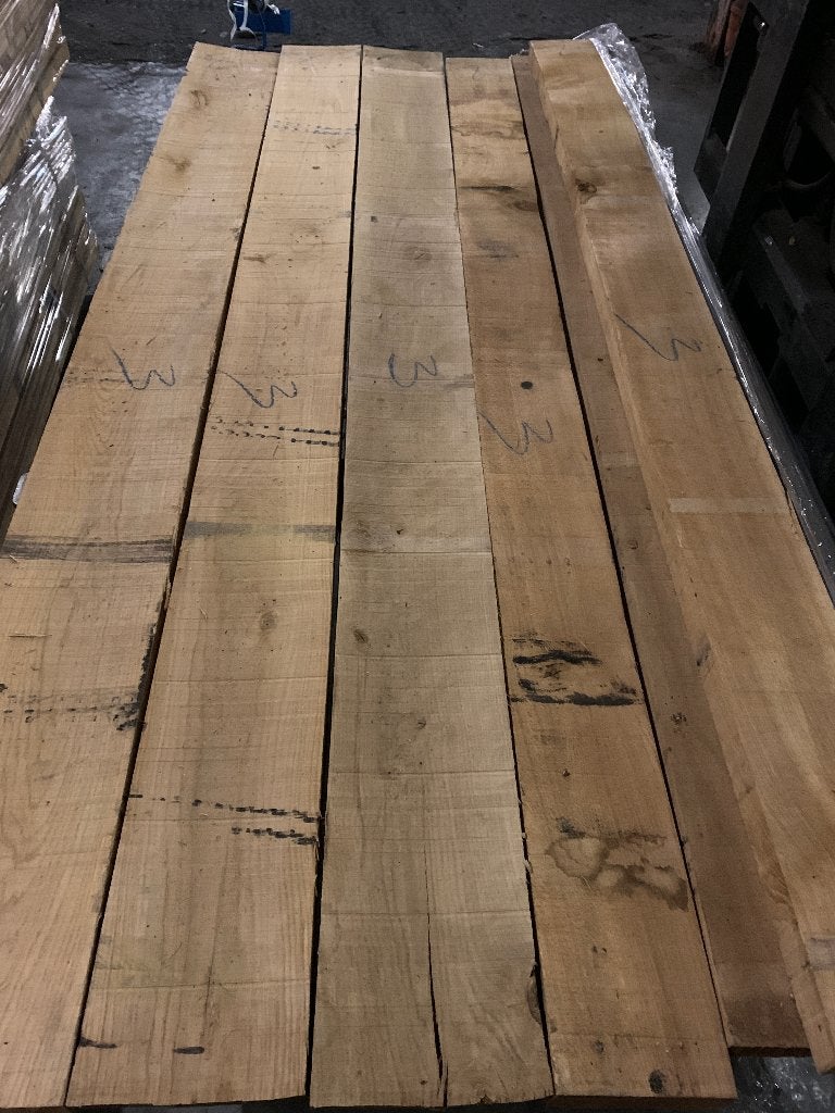Franse eiken planken Rustiek 65mm, Doe-het-zelf en Bouw, Ophalen, Eiken, Nieuw, Plank