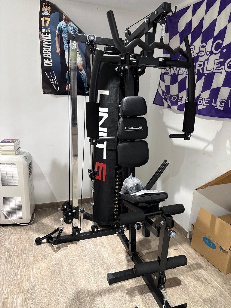 Focus Fitness Unit 6 all-in one home gym, Ophalen, Overige materialen, Krachtstation, Benen