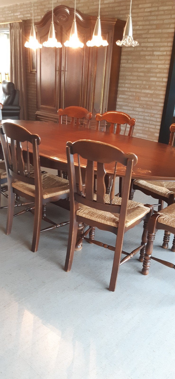 COIN REPAS EN CHÊNE + GRAND MEUBLE + BUFFET, Enlèvement