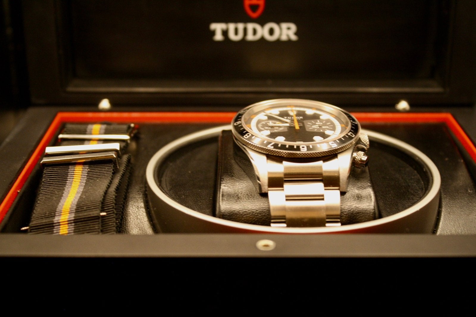 Tudor Heritage Chrono, Overige merken, Staal, Gebruikt, Staal