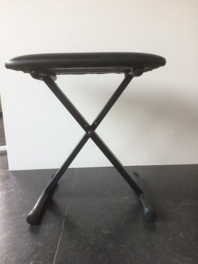 Tabouret piano pliable, Enlèvement, Comme neuf, Noir, Autres types