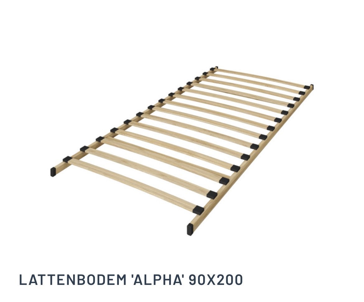 Lattenbodem 90 x 200, Ophalen of Verzenden, Zo goed als nieuw