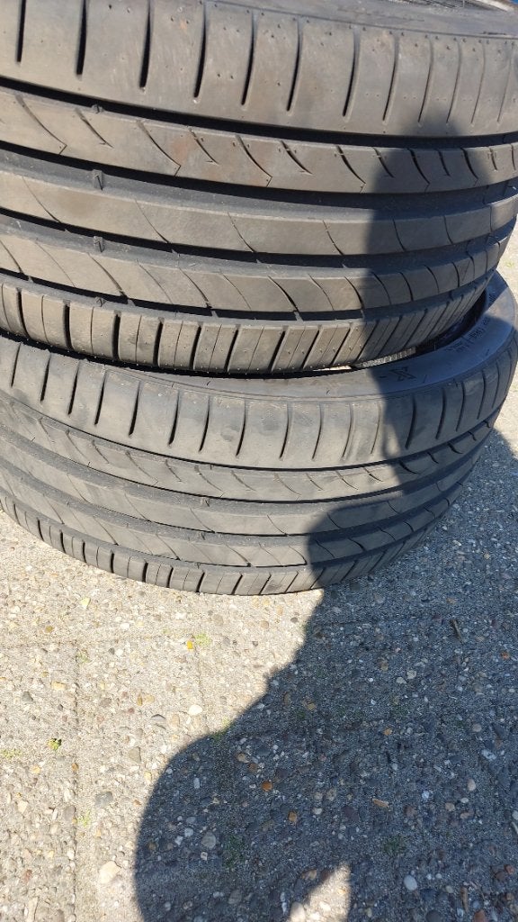 Vier autobanden, Auto-onderdelen, Ophalen, 245 mm, Nieuw, Band(en)