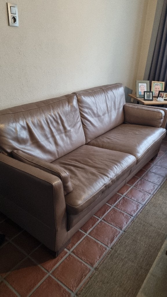 Salon te koop, Huis en Inrichting, Ophalen, Gebruikt, Overige maten, Rechte bank