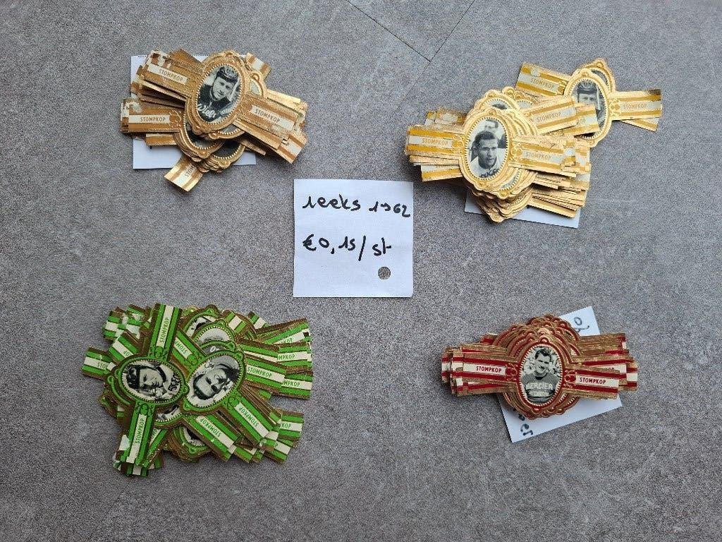 Bagues de cigares « Stompkop » (cyclistes), Collections, Enlèvement ou Envoi, Utilisé, Autres types
