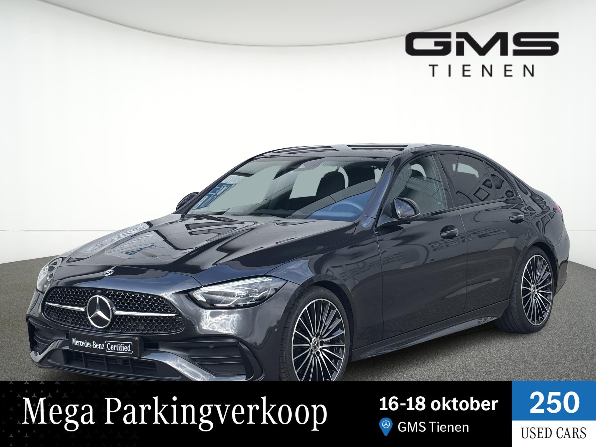 Mercedes-Benz C 180 Sedan 180 AMG Line, Auto's, Automaat, 4 deurs, Gebruikt, 4 cilinders