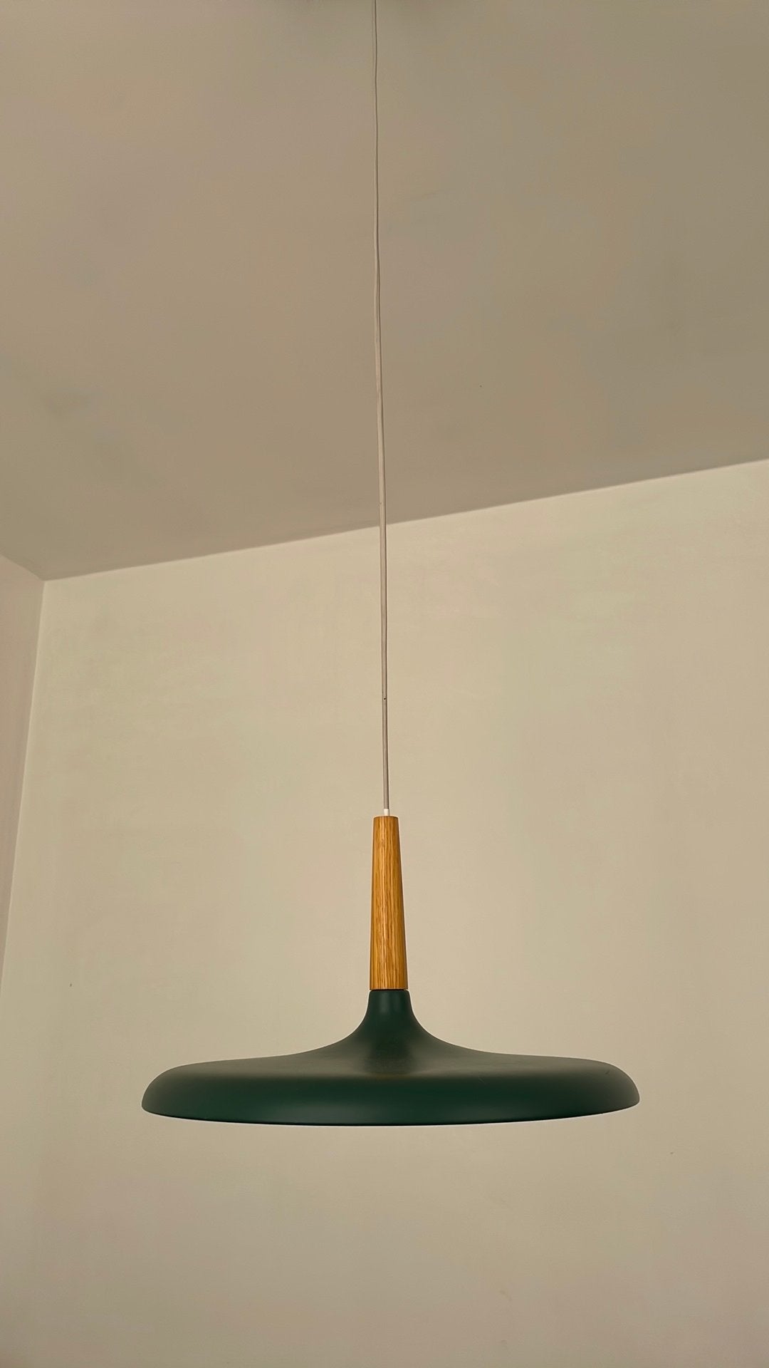 Groene hanglamp, Ophalen, Zo goed als nieuw