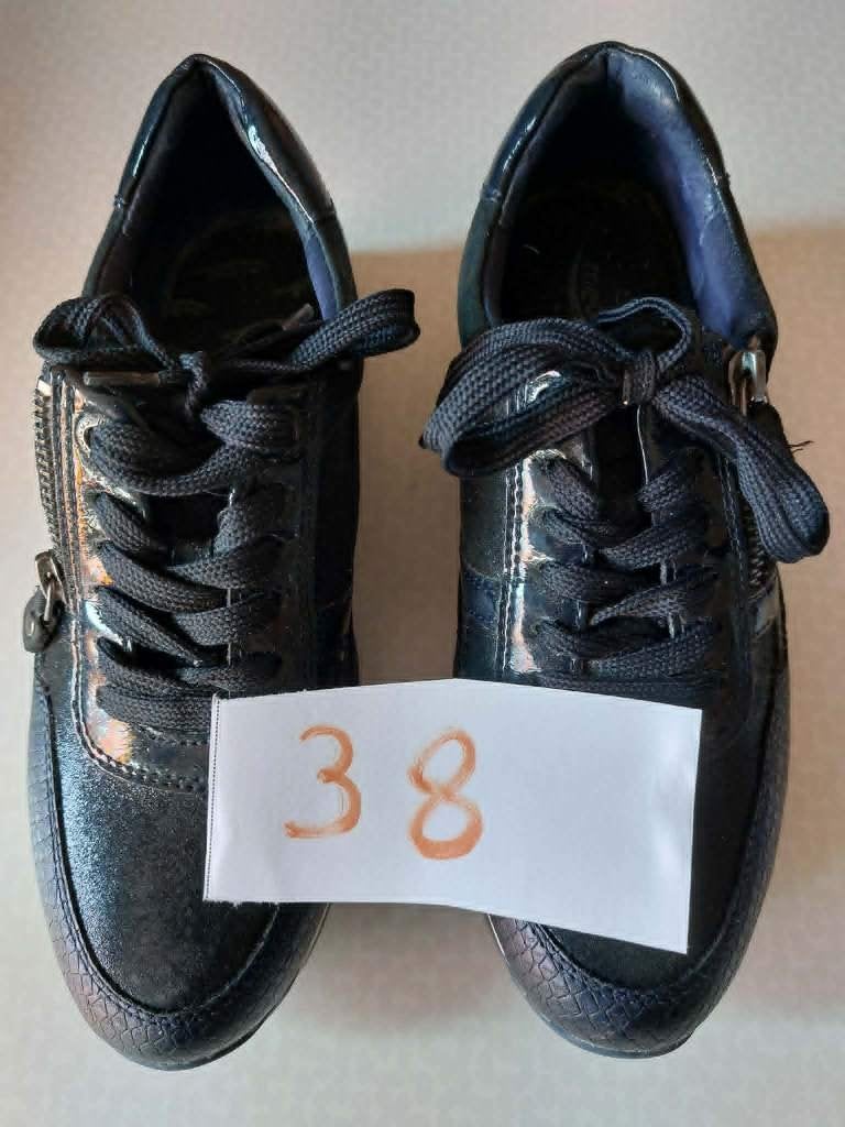 Damens Schoen Maat 38 Vermeld 4.5 Blauw Medicus, Ophalen, Nieuw, Blauw