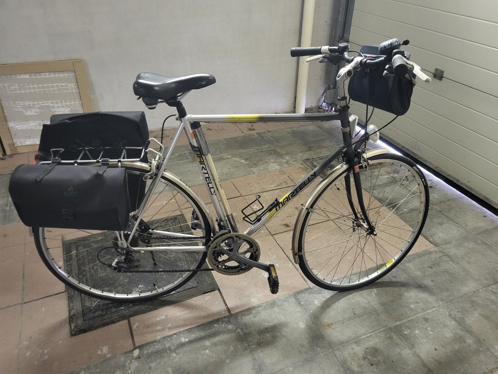herenfiets, Gebruikt, Velgrem, Versnellingen, 53 tot 57 cm