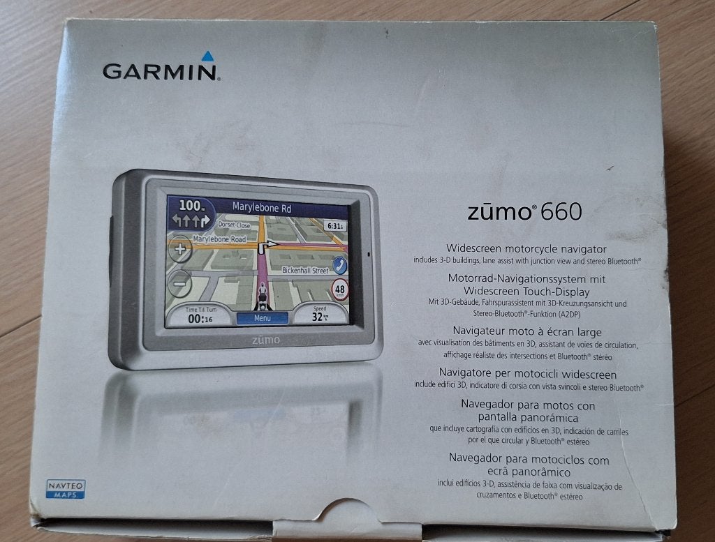 Garmin Zümo 660 GPS, Motoren, Accessoires | Navigatiesystemen, Zo goed als nieuw, Ophalen