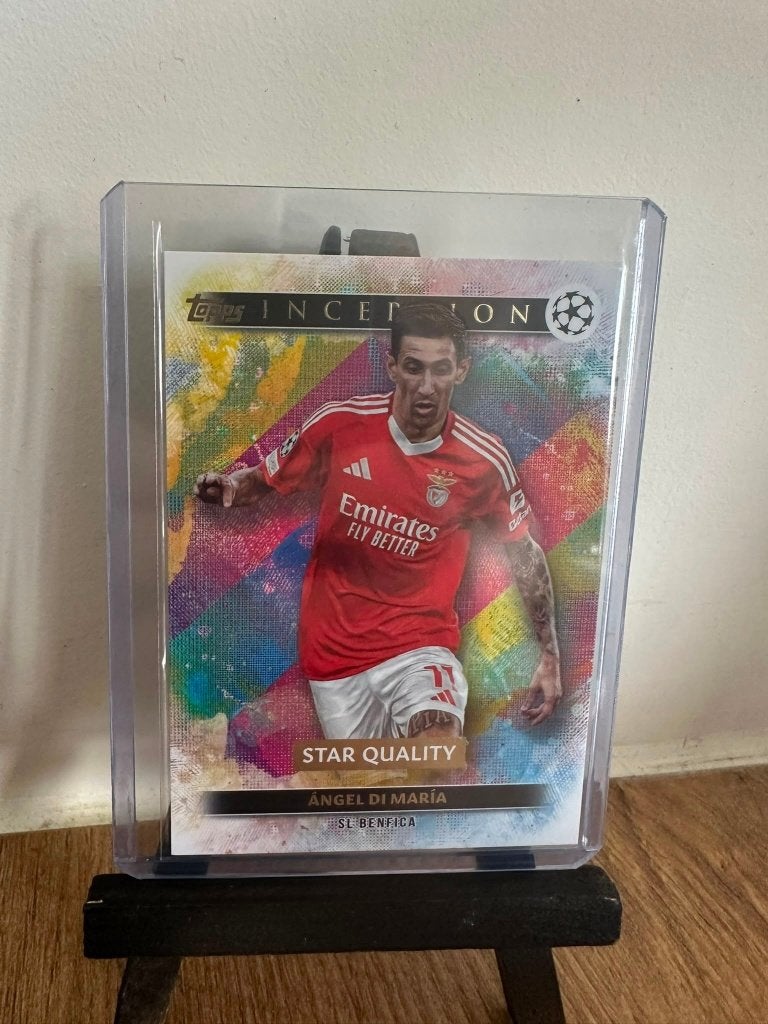 Inception - Benfica - Di Maria, Verzamelen, Sportartikelen en Voetbal, Ophalen of Verzenden, Nieuw, Spelerskaart
