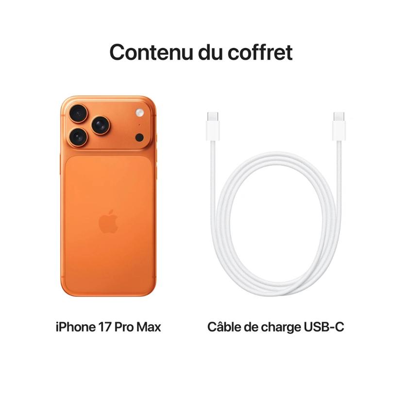 Iphone 17 Pro Max 2T, Envoi, Neuf