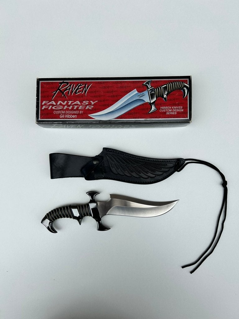Gil hibben Raven, Ophalen of Verzenden, Overige soorten, Mes of Dolk