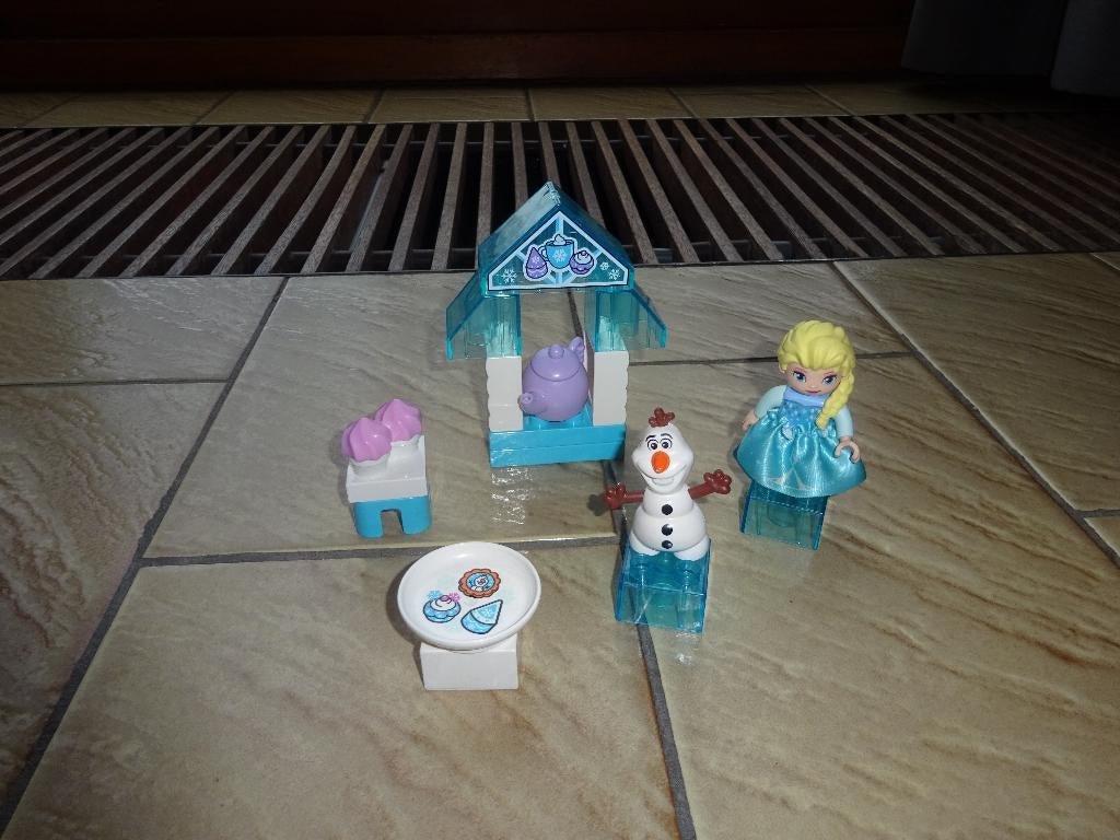 Duplo Frozen set, Ophalen of Verzenden, Zo goed als nieuw, Complete set, Duplo
