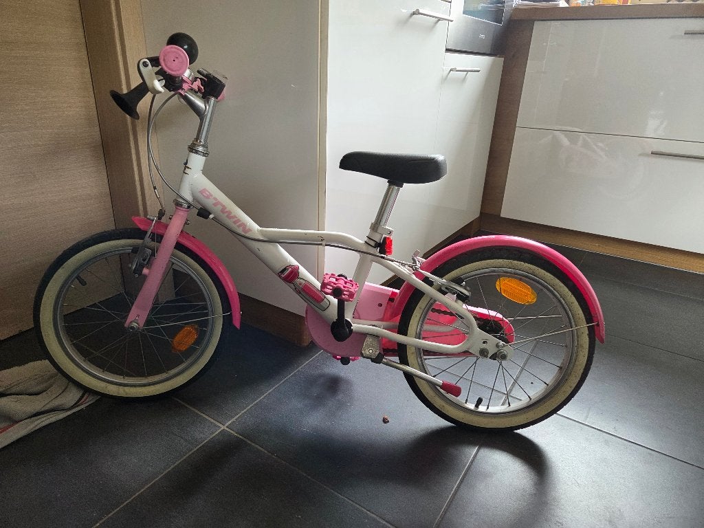 Vélo fille., Vélos & Vélomoteurs, Frein sur jante, Enlèvement, Utilisé, BTwin Décathlon