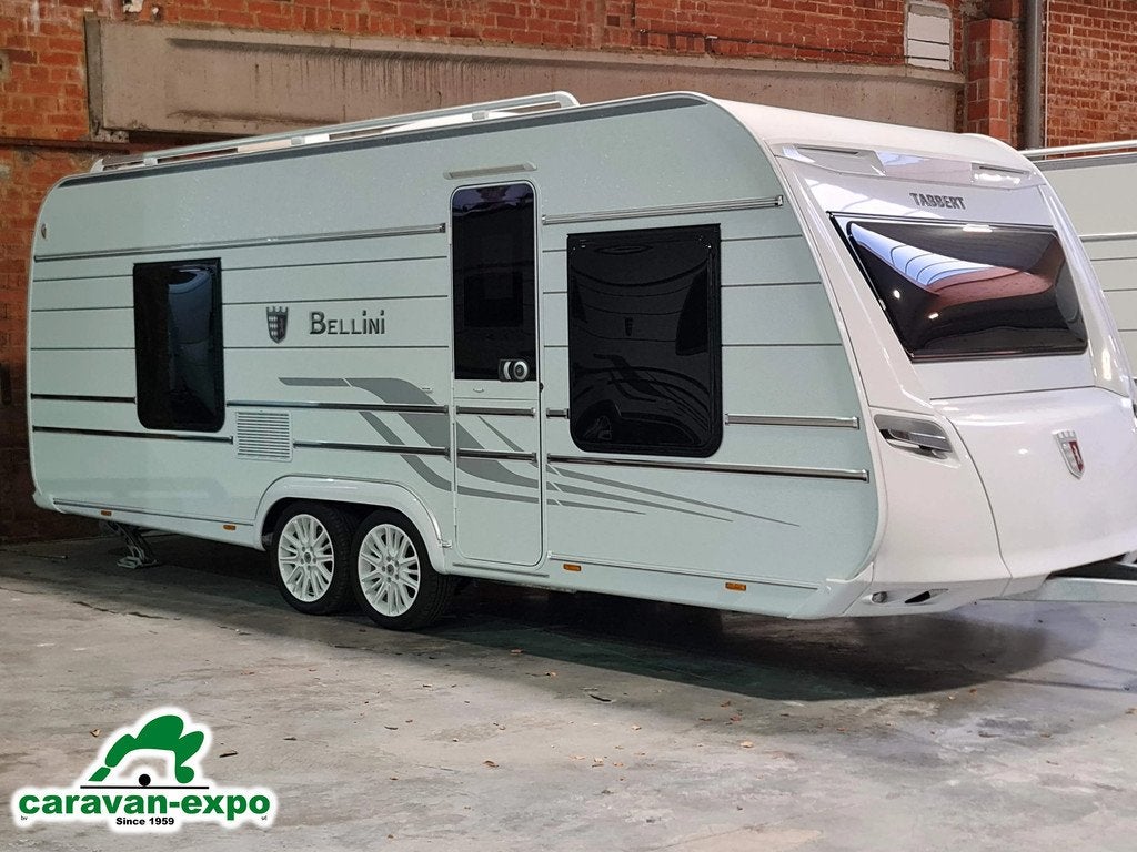 TABBERT BELLINI 570 SHTD/F 2024 INVENDUE, Caravans en Kamperen, Caravans, Bedrijf, tot en met 4, 1500 - 2000 kg, Tabbert