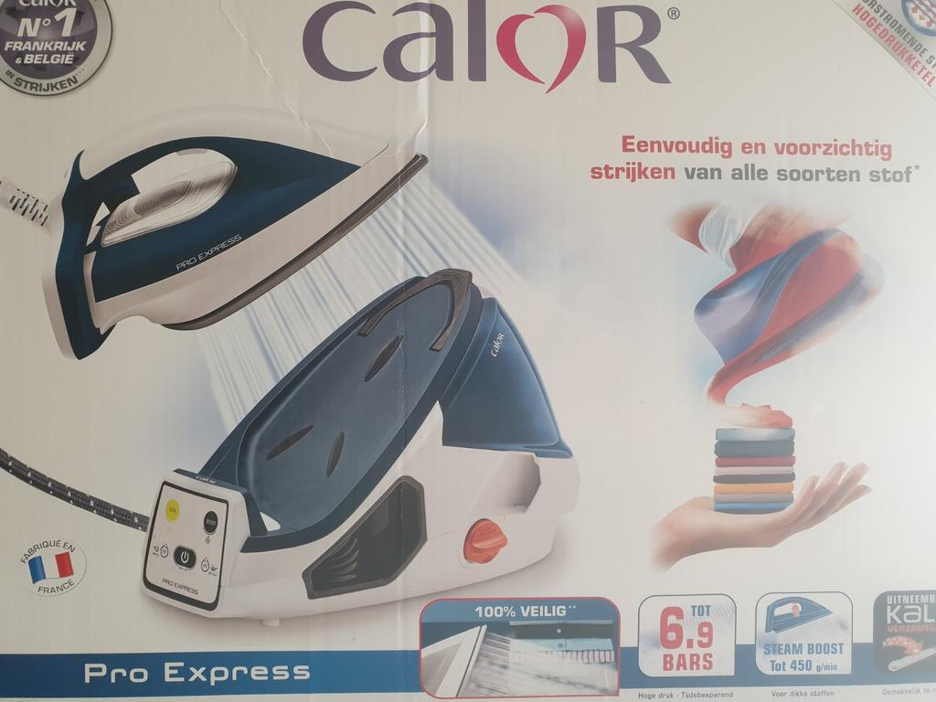 Stoomstrijkijzer  calor, Elektronische apparatuur, Strijkijzers en Strijkplanken, Ophalen