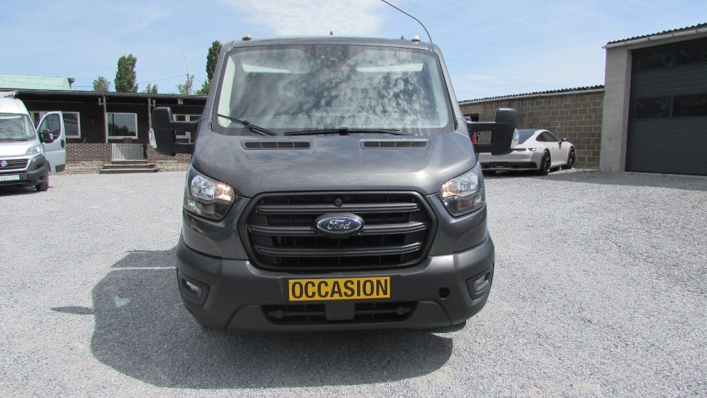 FORD TRANSIT PLATEAU RIDEL ANNEE 2023  17750€, Autos, Cuir, Euro 6, Entreprise, 3 places