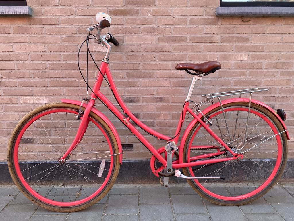 Vélo pour femmes Vélo pour hommes Vélo de ville Vélo d'école, Frein sur jante, Moins de 47 cm, Moins de 10 vitesses, Batavus