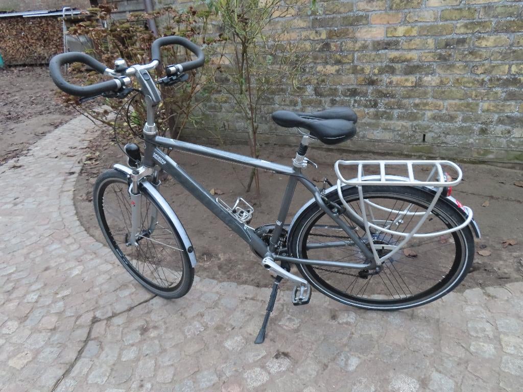 Herenfiets ,  kader 50 , 24 versn. - volledig in orde, Fietsen en Brommers, Gebruikt, Velgrem, Versnellingen, 49 tot 53 cm