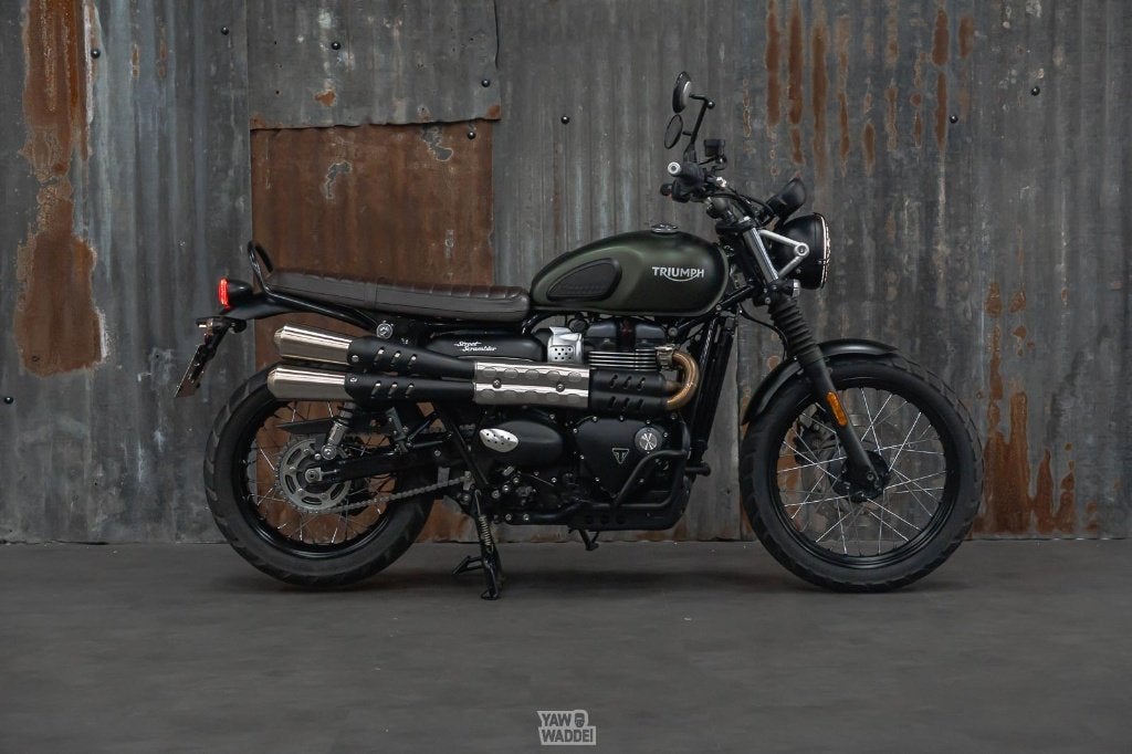 Triumph Street Scrambler (A2-mogelijk), Motoren, 2 cilinders, Occasion, Bedrijf, 900 cc