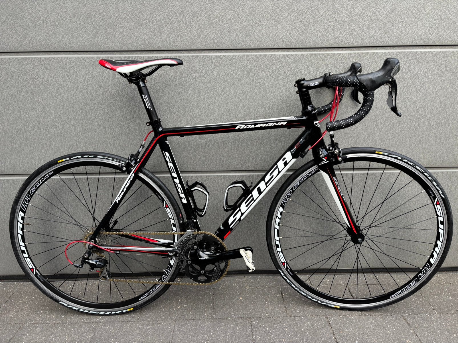 SENSA Romagna 54cm groep 105 10 Speed (1.70m t/m 1.80m), Fietsen en Brommers, 28 inch, Velgrem, Aluminium, Zo goed als nieuw