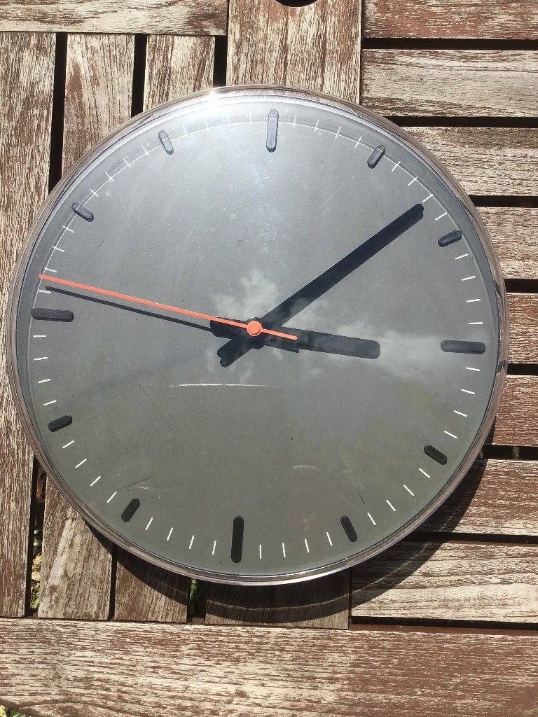 Wandklok, Huis en Inrichting, Ophalen, Wandklok, Analoog, Zo goed als nieuw
