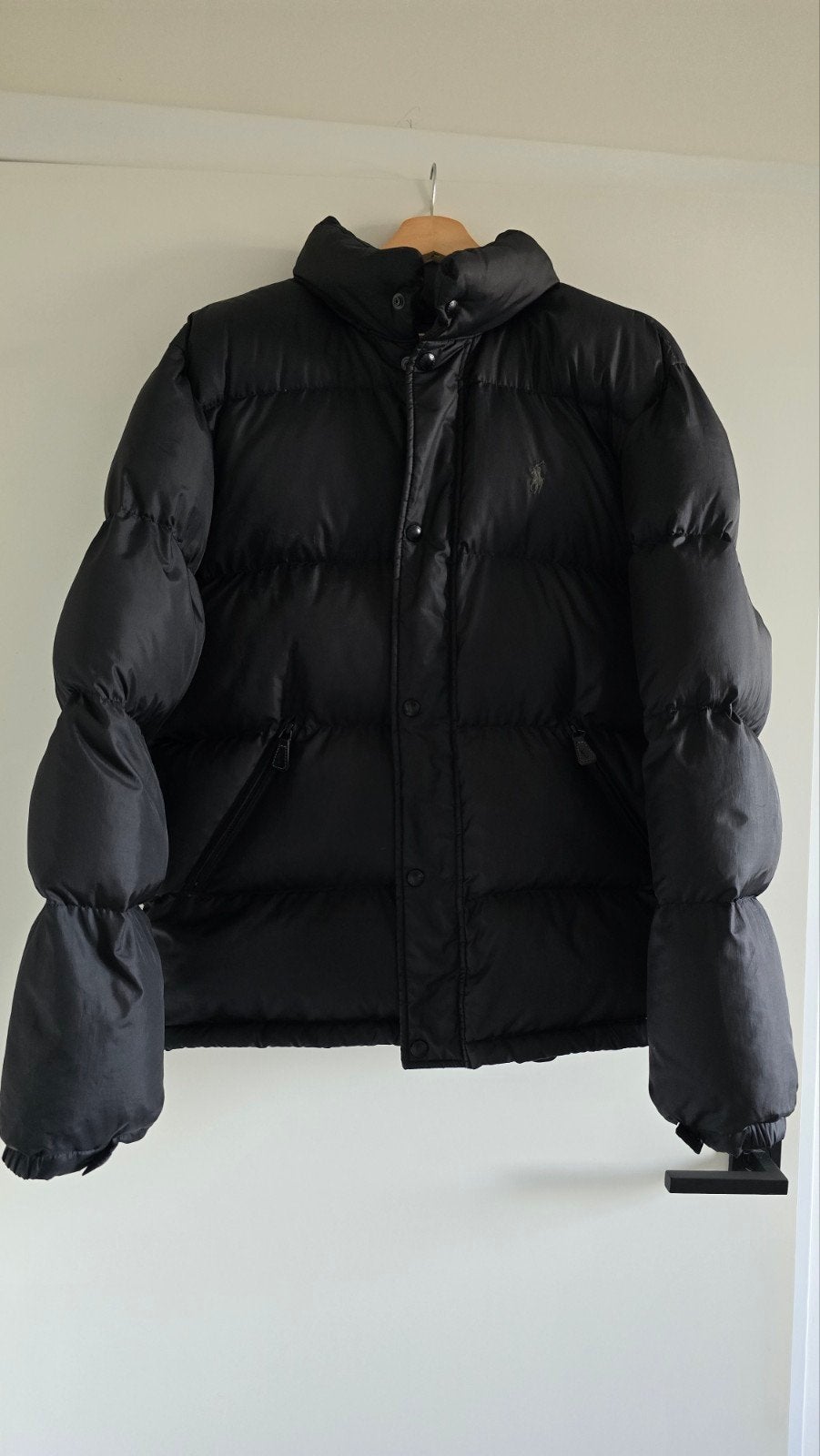 Ralph Lauren donsjas, Kleding | Heren, Maat 48/50 (M), Zwart, Ophalen of Verzenden, Polo Ralph Lauren