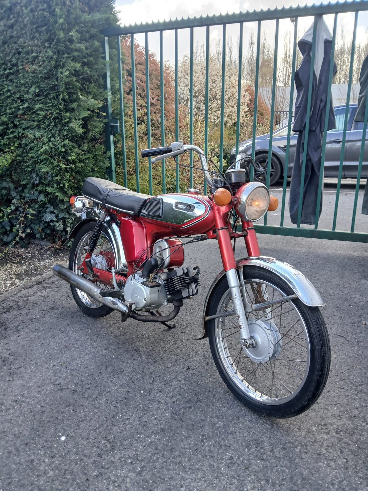 Yamaha L2 oldtimer 100cc (geen rs of rd), Motoren, Occasion, 100 cc, 11 kW of minder, Handgeschakeld