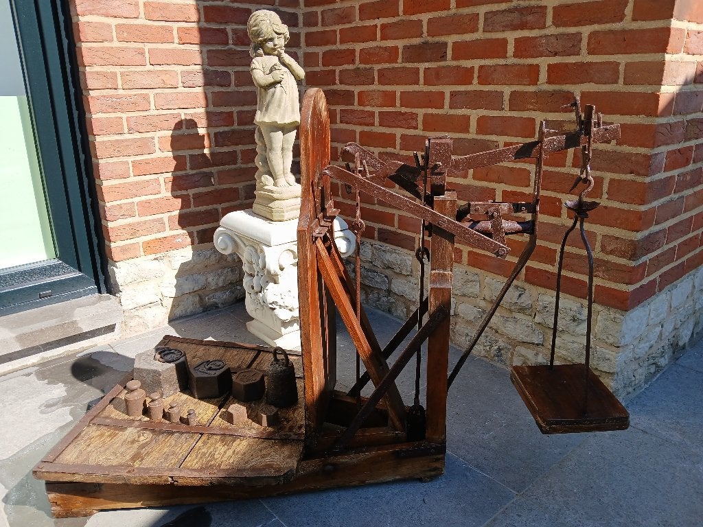 Balance ancienne – Balance antique - Artisanal, Enlèvement