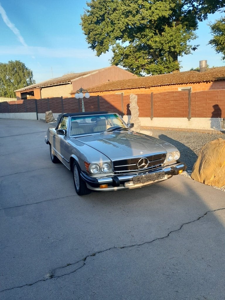 Mercedes SL560, Auto's, Mercedes-Benz, Particulier, SL, Benzine, Cabriolet, 2 deurs, Automaat, Overige kleuren