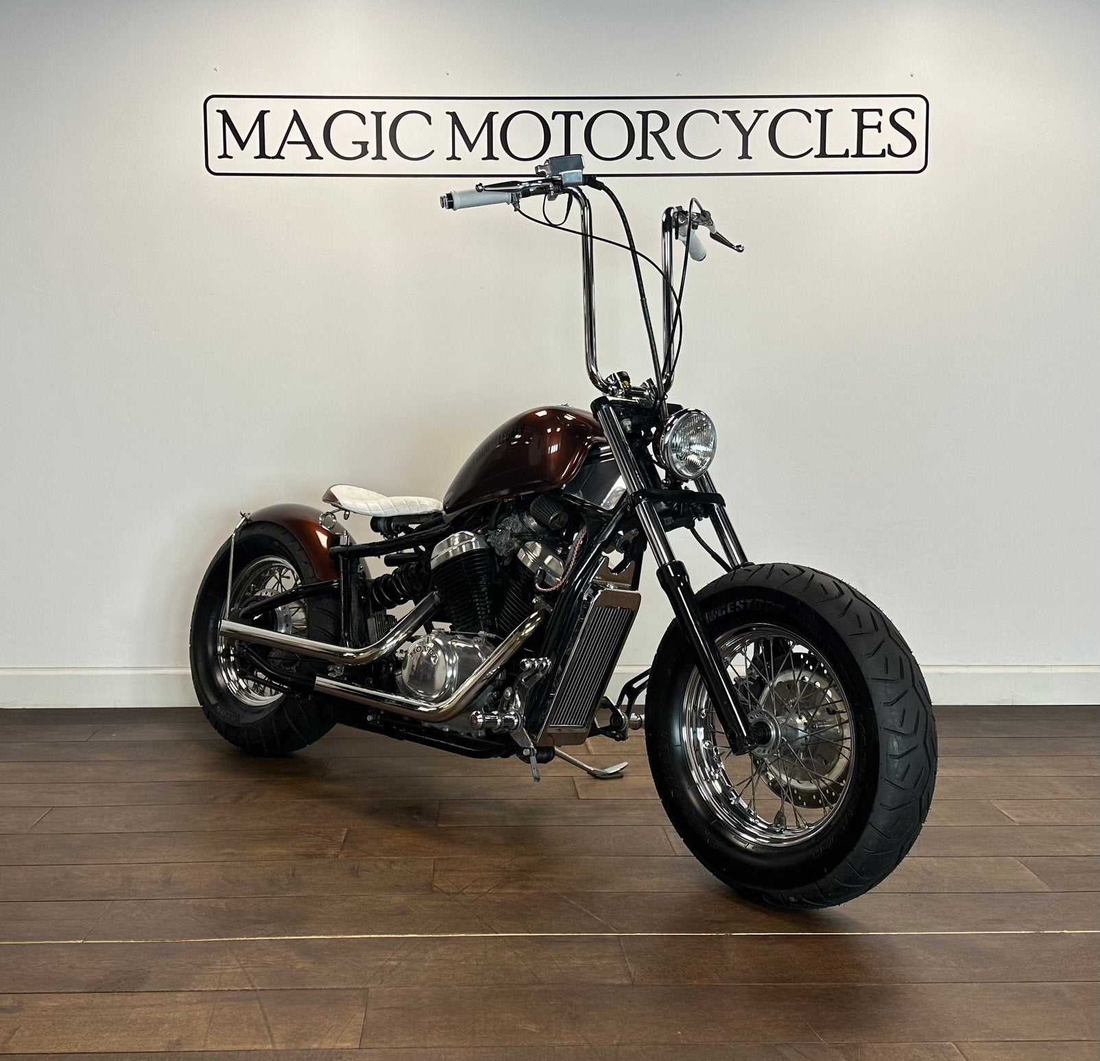 HONDA SHADOW VT600 CUSTOM BOBBER / CHOPPER, Motoren, Ophalen of Verzenden, Gebruikt