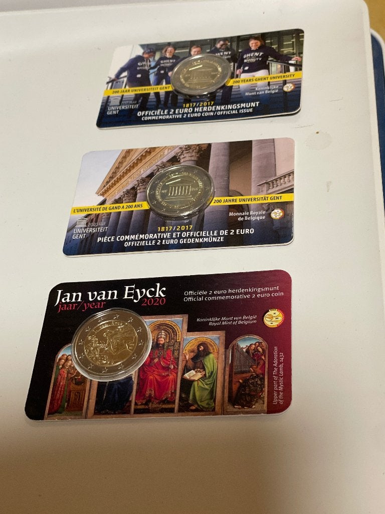 Coincard België, Postzegels en Munten, Munten | Europa | Euromunten, Ophalen of Verzenden, België, 2 euro, Losse munt