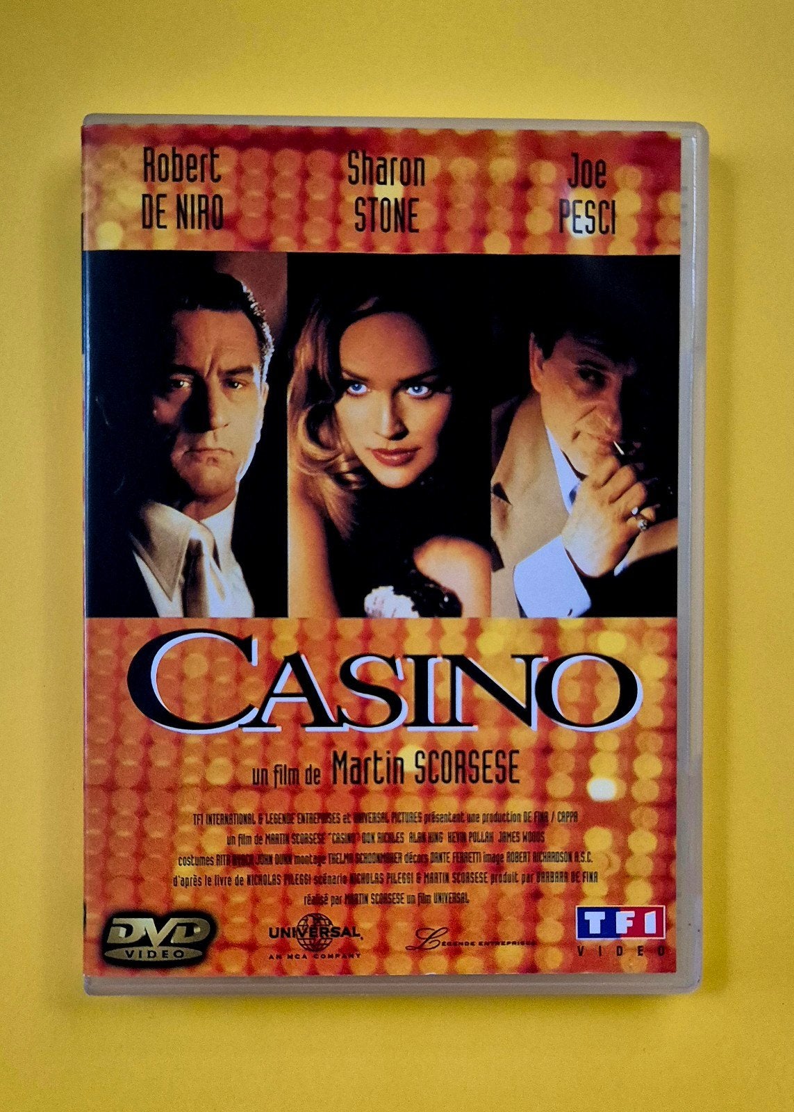 DVD 📀 Casino - Sharon Stone / Robert DeNiro 1995 V, CD & DVD, DVD | Thrillers & Policiers, Utilisé, Mafia et Policiers, À partir de 16 ans